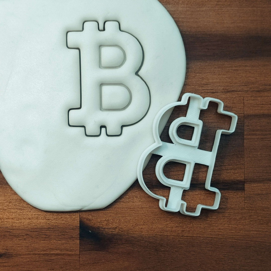 Bitcoin - obrys | vykrajovátko - Baker's Paradise
