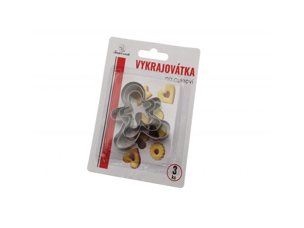 Pierniczek | Metalowe wykrawacze 3 szt.