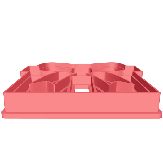 3d model vykrajovátka ve tvaru dárku